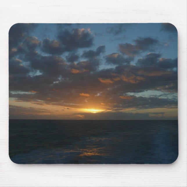 Sunrise at Sea II Ocean Seascape Mouse Mat (Front)