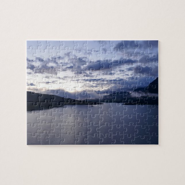 Sunrise at St. Mary Lake II Jigsaw Puzzle (Horizontal)
