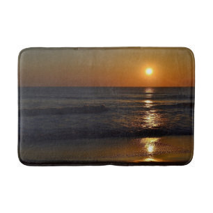 Sunrise at the Beach by Shirley Taylor Bath Mat