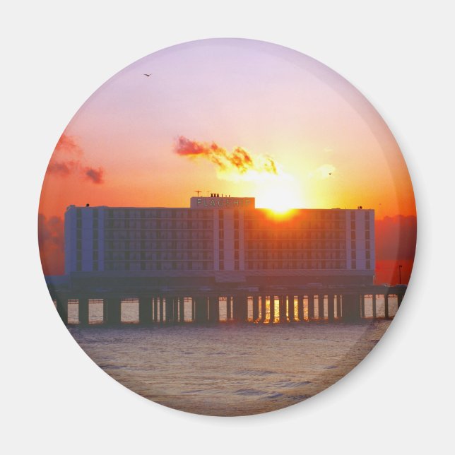 Sunrise At The Flagship Hotel Magnets (Front)