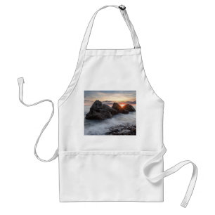 Sunrise at Trow Rocks, South Shields Apron