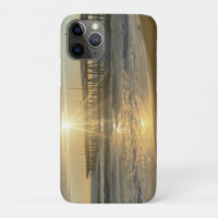 Sunrise at Virginia Beach Pier Luggage Tag