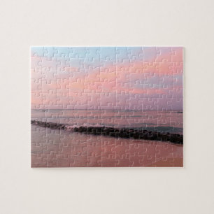 Sunrise at Waikiki Beach Jigsaw Puzzle