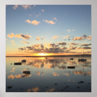 Sunrise at Wells Next The Sea Norfolk Poster