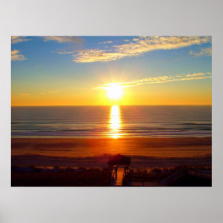 Sunrise at Wrightsville Beach Poster