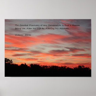 Sunrise Attitude Motivational Poster