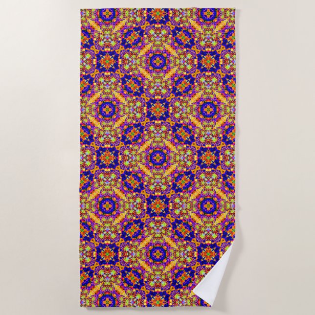sunrise beach beach towel (Front)