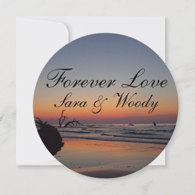Sunrise Beach Save The Date (Front)