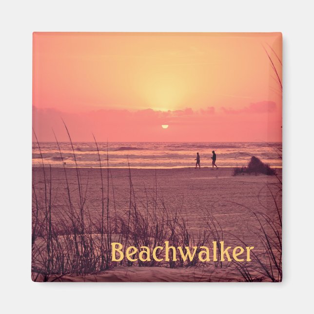 Sunrise Beachwalker Magnet (Front)
