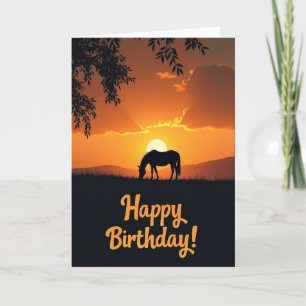 Sunrise Birthday Card