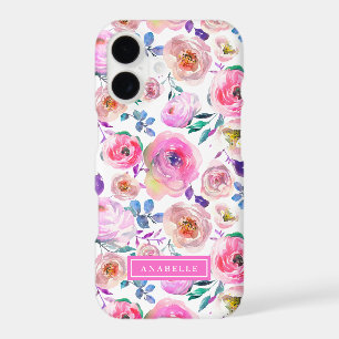 Sunrise Boho Floral Monogram