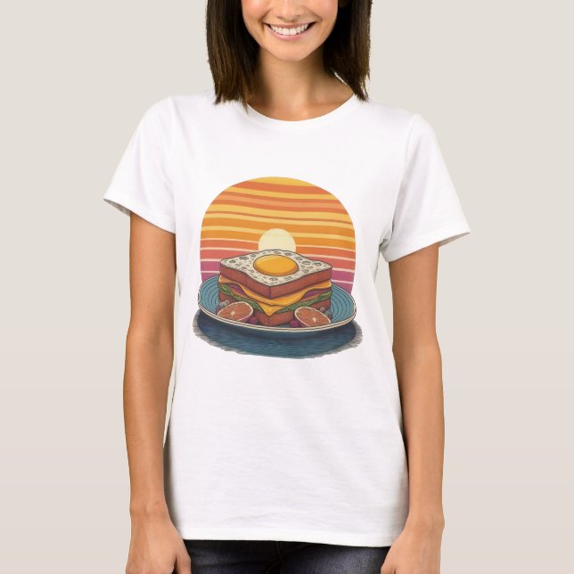 Sunrise Breakfast Bliss T-Shirt (Front)