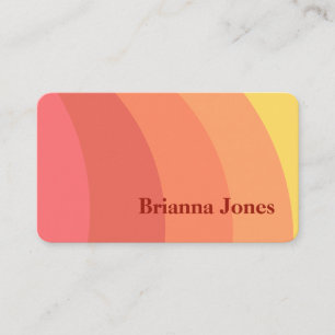 Sunrise Business Card