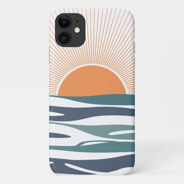 Sunrise by the sea Case-Mate iPhone case (Back)
