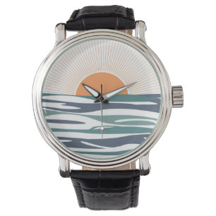 Sunrise by the sea watch