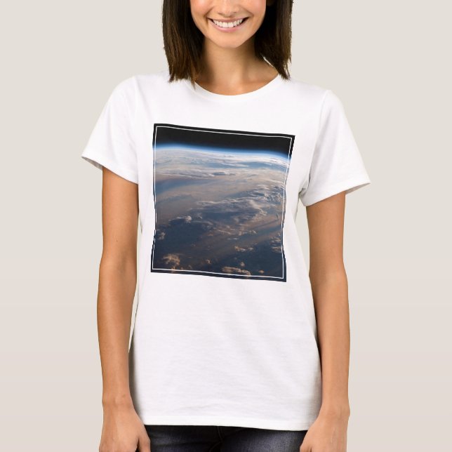 Sunrise Casts Long Shadows Over Philippine Sea T-Shirt (Front)