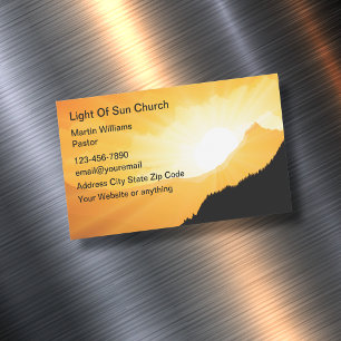Sunrise Christian Church Scenic Business Cards
