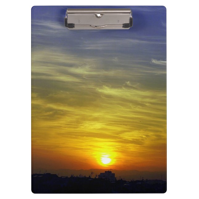 Sunrise Clipboard (Front)