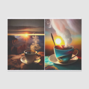 Sunrise Coffee, Southwest Vibes, Grand Canyon Tissue Paper