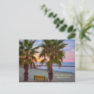 Sunrise, Costa Blanca Beach, Spain Postcard
