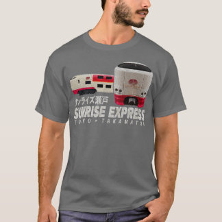 Sunrise Epress Train Japan Sunrise Seto Tokyo Taka T-Shirt