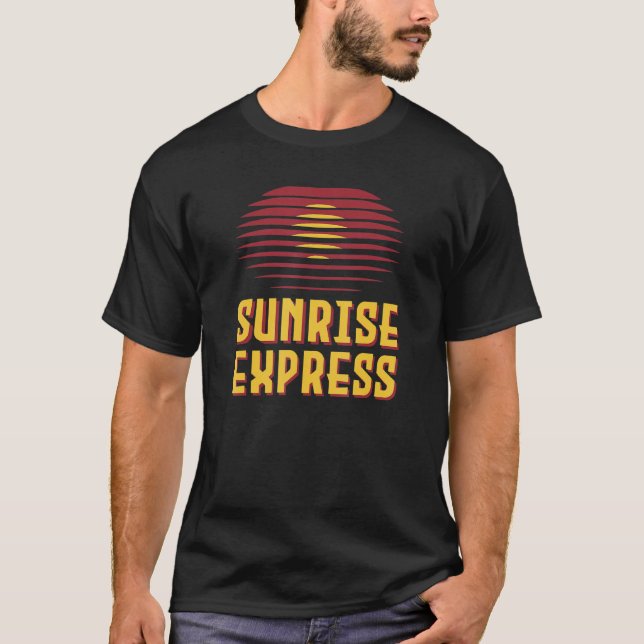 Sunrise Express Train Japan Tokyo Okayama Izumo Ta T-Shirt (Front)