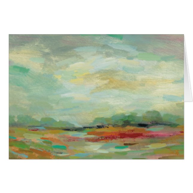 Sunrise Field Abstract Print | Silvia Vassileva (Front Horizontal)