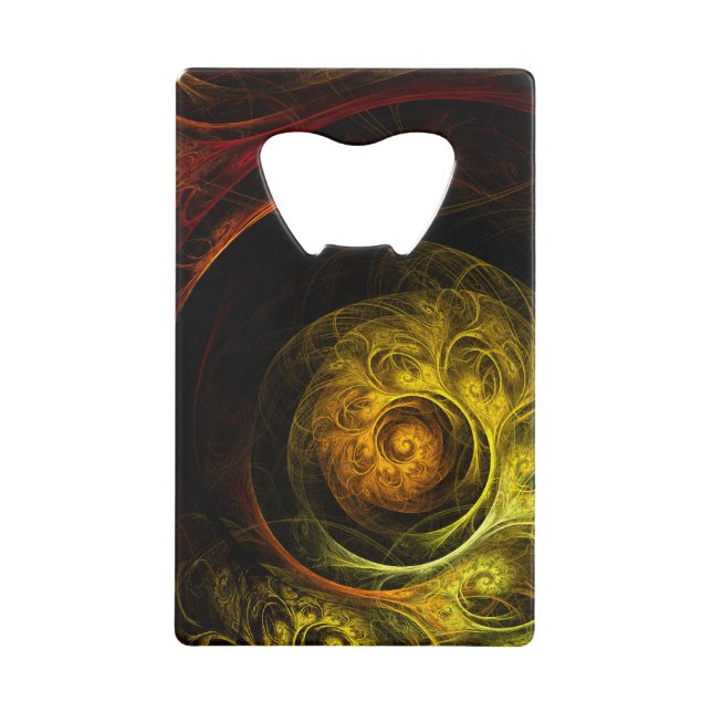 Sunrise Floral Red Abstract Art (Front)