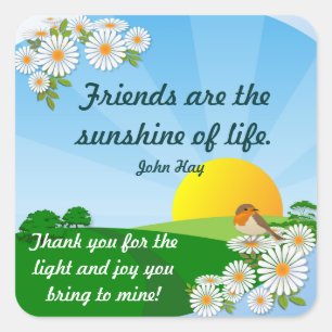 Sunrise  ~ Friendship Sticker
