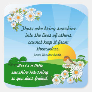 Sunrise ~ Friendship Sticker # 2