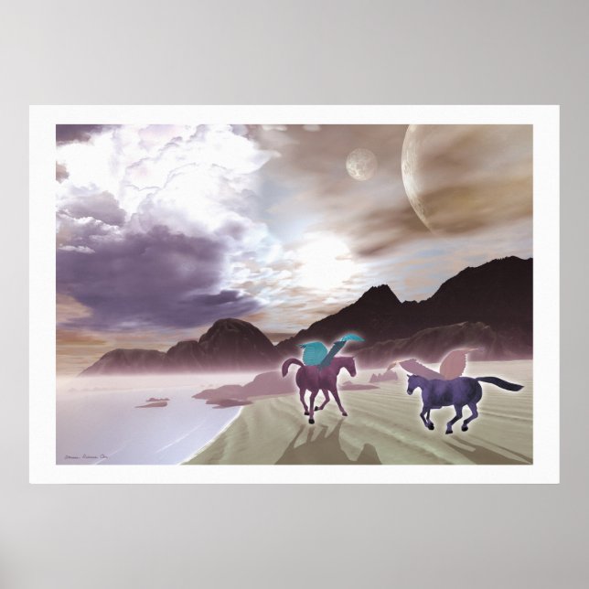 Sunrise Frolic Poster (Front)