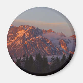 Sunrise From Colter Bay Magnet