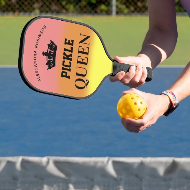 Sunrise Girly Queen Pickleball Paddle (Insitu)