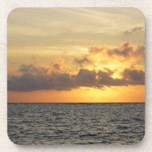 Sunrise Glory Folly Beach Coaster