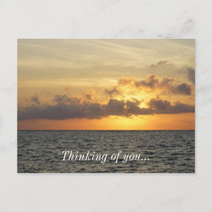 Sunrise Glory Folly Beach Postcard