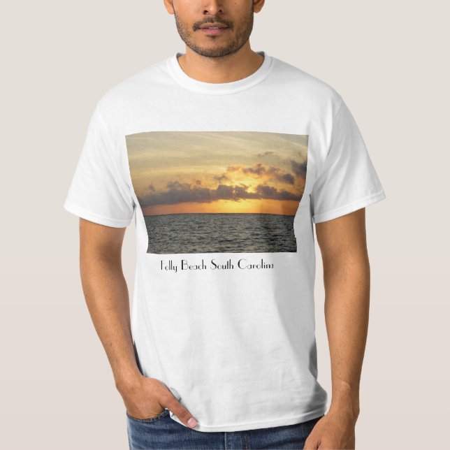 Sunrise Glory Folly Beach T-Shirt (Front)