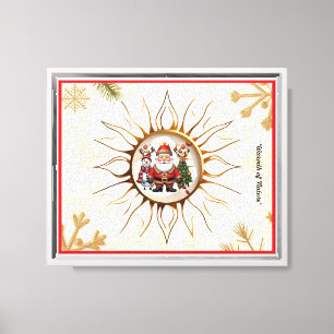 "Sunrise Golden Dreams" Canvas Print