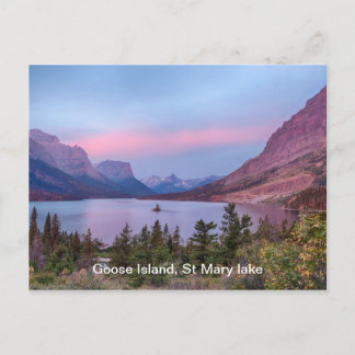 Sunrise Goose Island Postcard