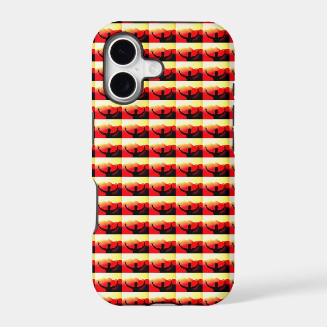 sunrise greeting case (Back)