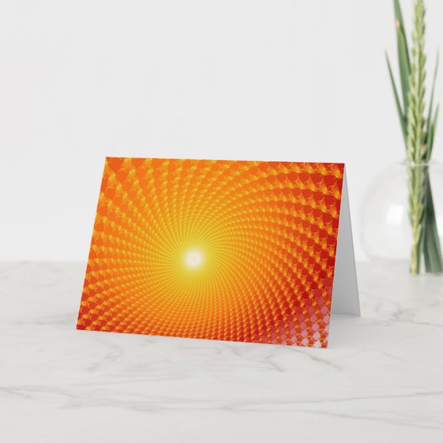 Sunrise Greetings Card (Front)