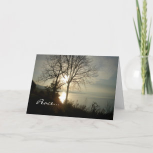 Sunrise Holiday Greeting Card