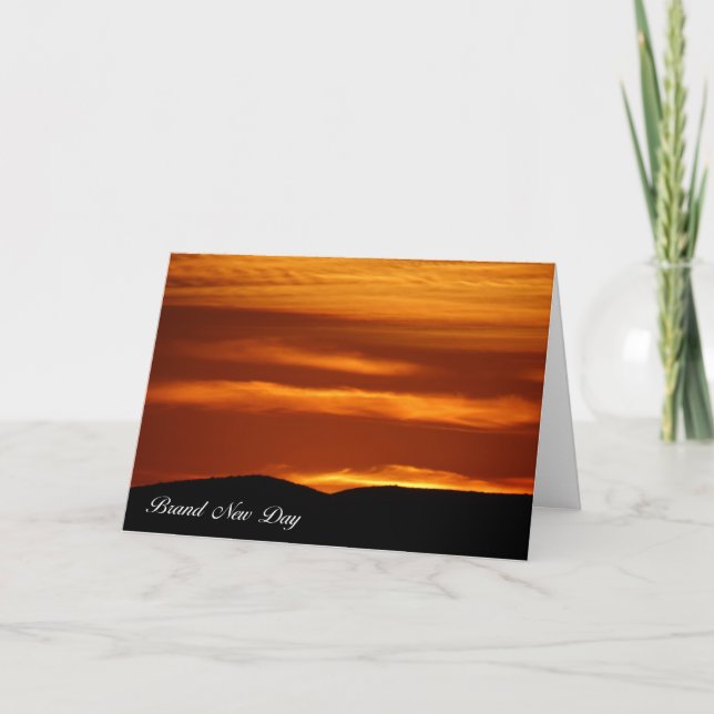 Sunrise images greeting cards (Front)