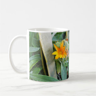 Sunrise in a Pot: Vibrant Bloom Coffee Mug
