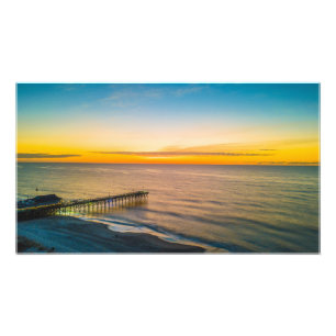 Sunrise in Beautiful Myrtle Beach, South Carolina Photo Print
