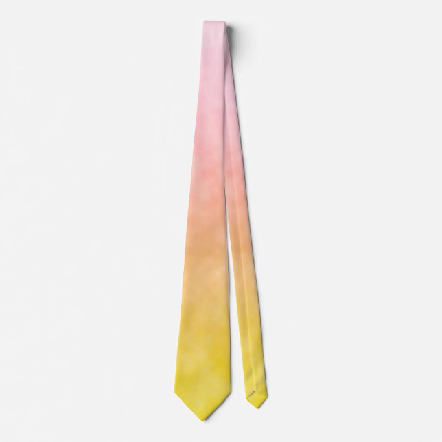 Sunrise in Cotton Candy Skies Tie (Front)