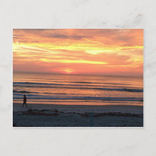Sunrise in Daytona Beach, FL Postcard
