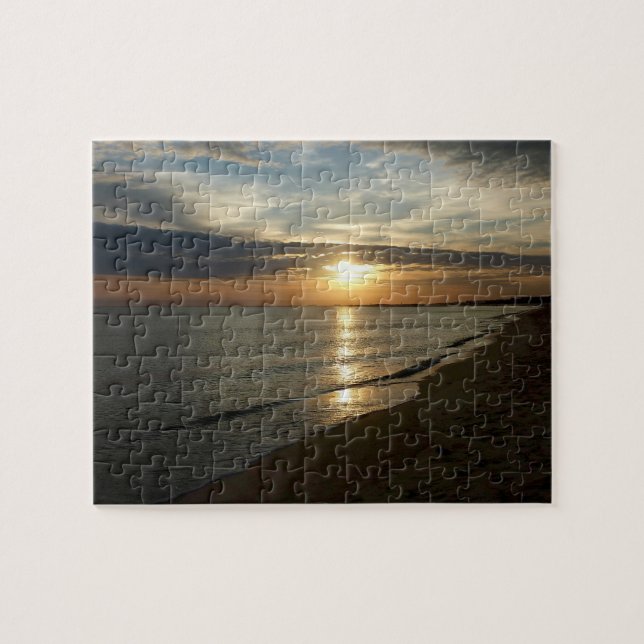 Sunrise in Norfolk VA Jigsaw Puzzle (Horizontal)