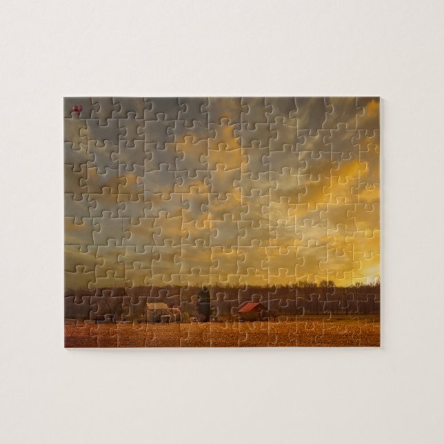 Sunrise in Ohio Jigsaw Puzzle (Horizontal)