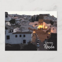 Sunrise in Ronda, Spain Postcard