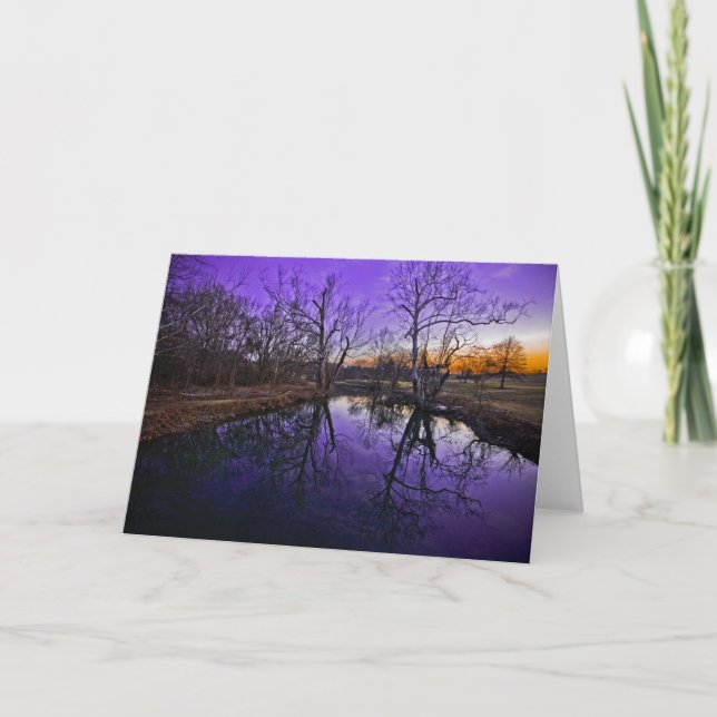 Sunrise in Seneca Park Card (Front)